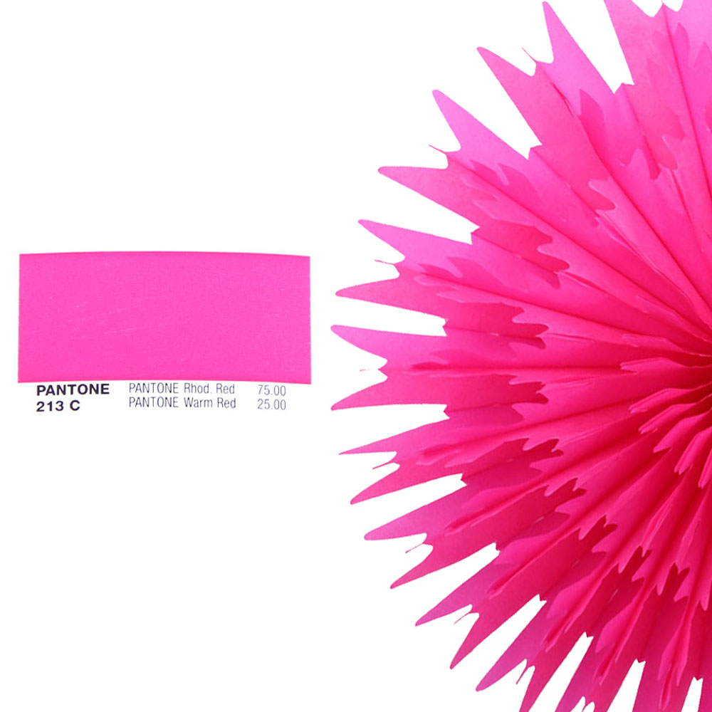 Снежинка обьемная 50 см амарантовый Снежинка обьемная 50 см амарантовый