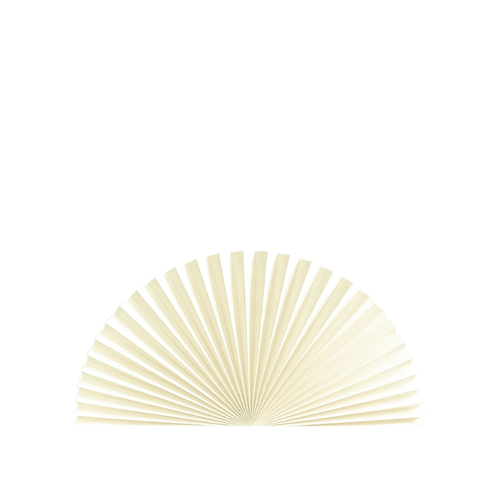 Веер-гармошка 180г/м 60 см, слоновая кость Веер-гармошка 180г/м 60 см, слоновая кость