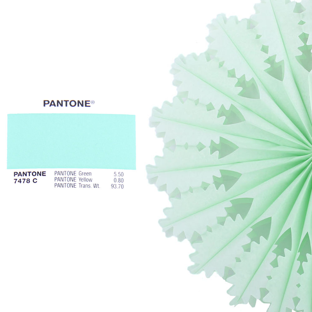 Снежинка ажурная 50 см салатовый Снежинка ажурная 50 см салатовый