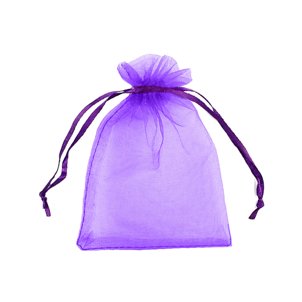 Мешочек из органзы 13 х 16 см сиреневый  Мешочек из органзы 13 х 16 см сиреневый
