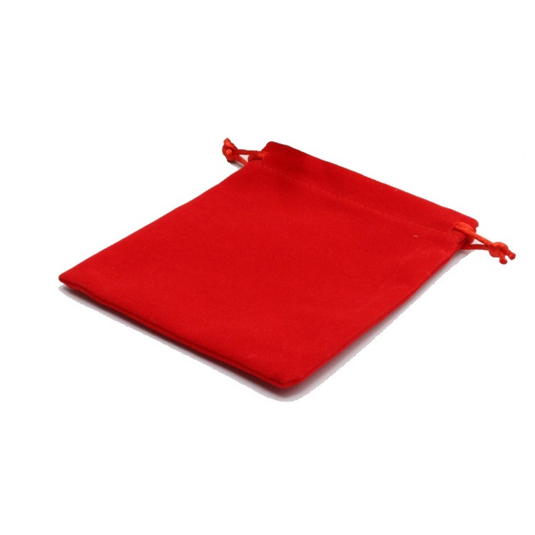 Мешочек замшевый (1) 10х12см, красный Мешочек замшевый (1) 10х12см, красный