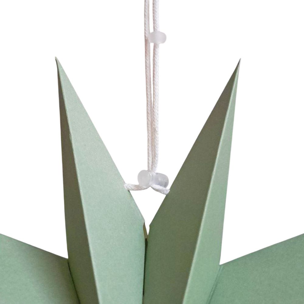 Звезда девятиконечная 30 см, фисташковый Звезда девятиконечная 30 см, фисташковый