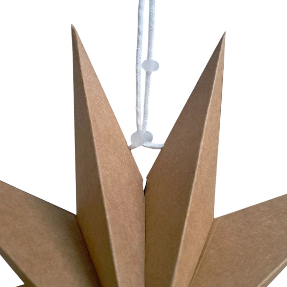 Звезда девятиконечная 30 см, крафт Звезда девятиконечная 30 см, крафт