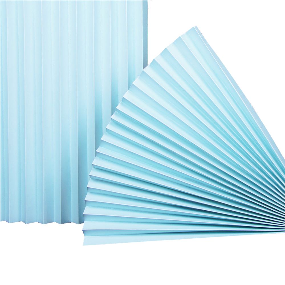 Веер-гармошка 180г/м 60 см, голубой Веер-гармошка 180г/м 60 см, голубой