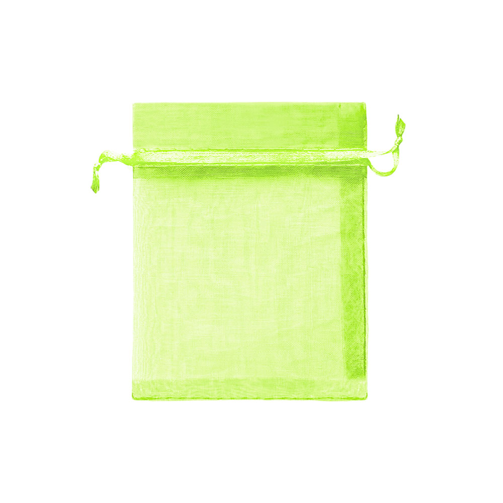 Мешочек из органзы 13 х 16 см салатовый  Мешочек из органзы 13 х 16 см салатовый