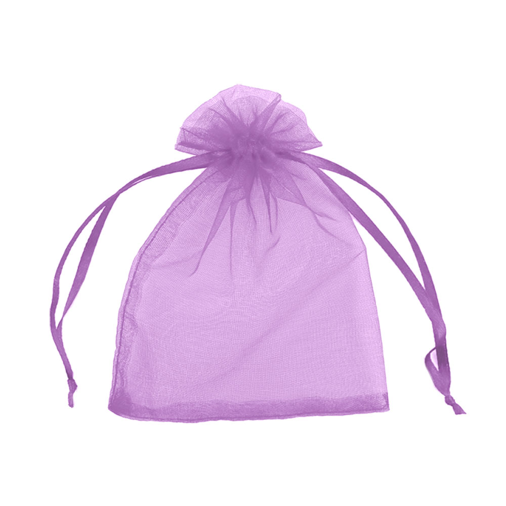 Мешочек из органзы 15 х 20 см светло-фиолетовый Мешочек из органзы 15 х 20 см светло-фиолетовый