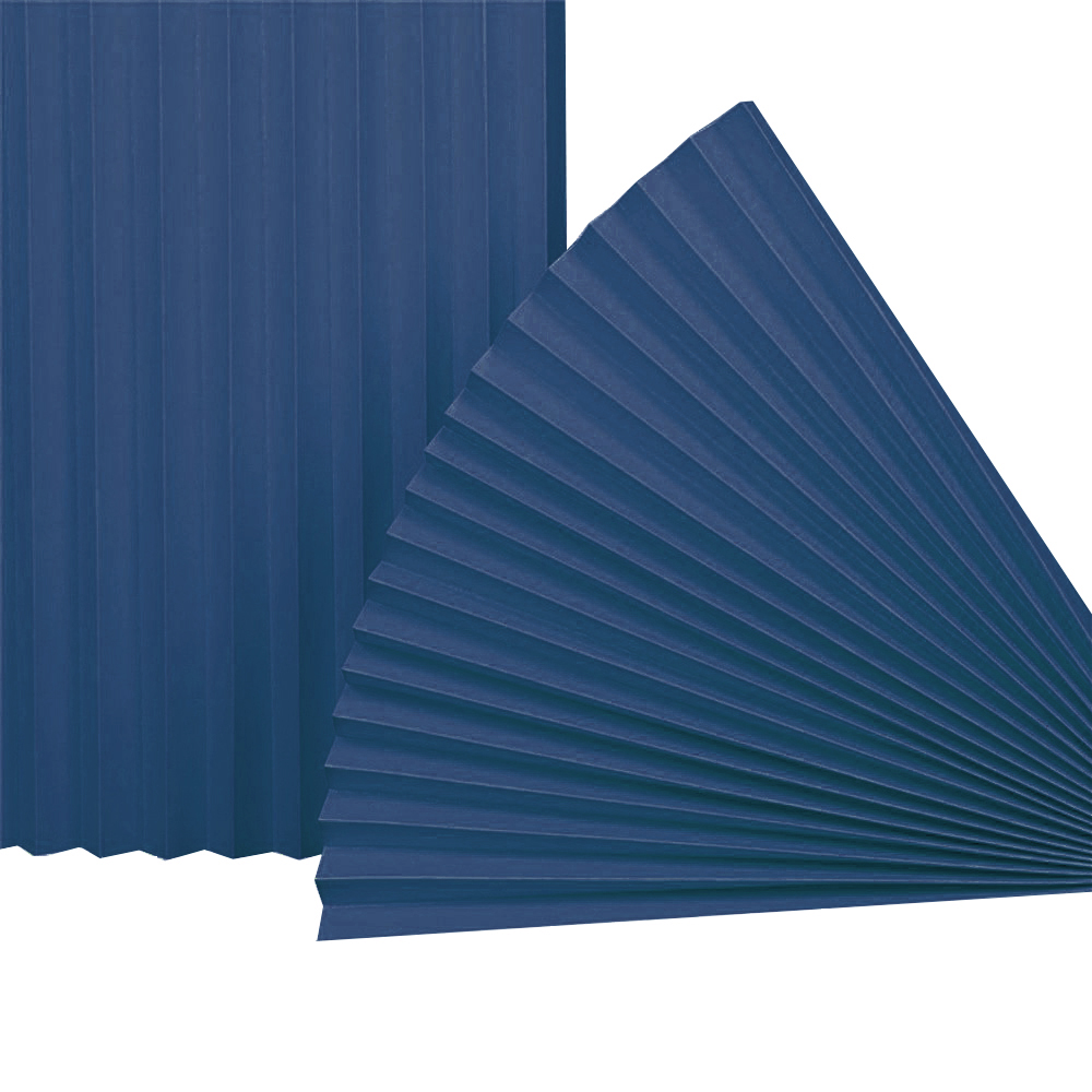 Веер-гармошка 180г/м 60 см, темно-синий Веер-гармошка 180г/м 60 см, темно-синий