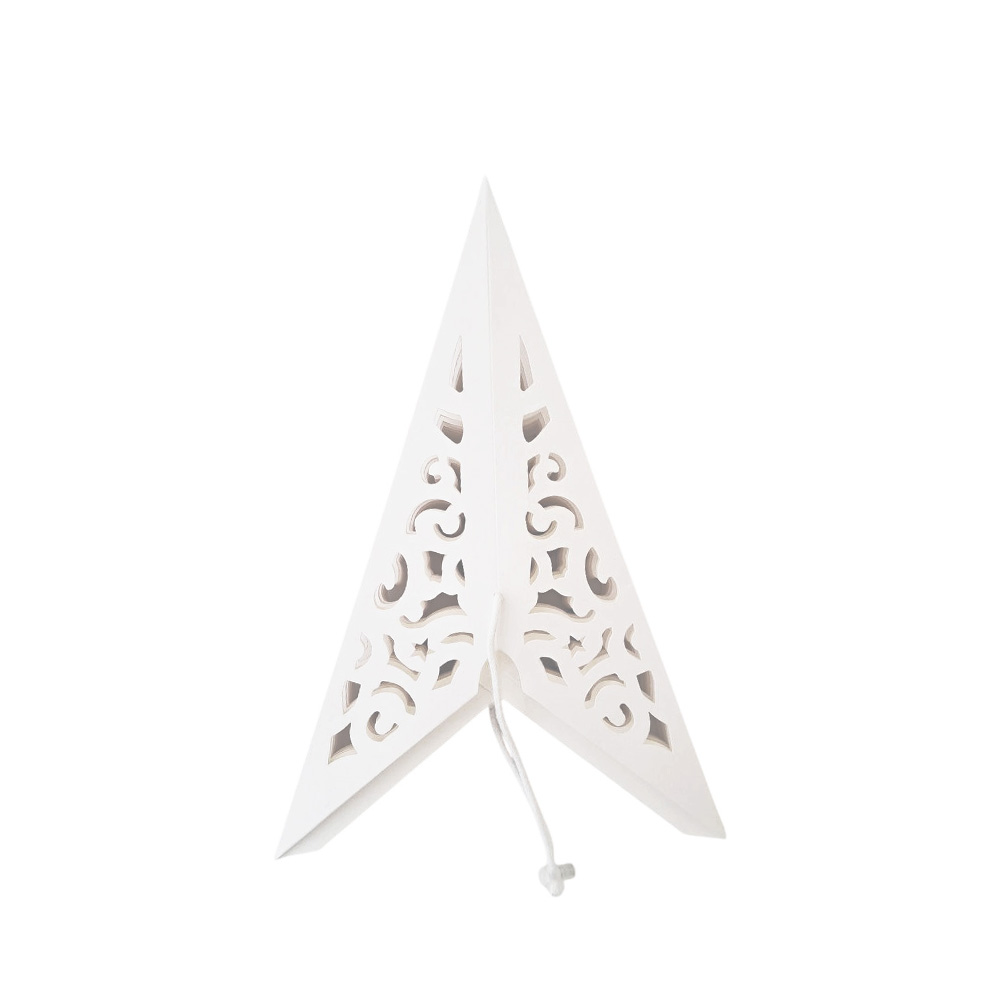 Звезда семиконечная бумажная 60 см Вензель, белый Звезда семиконечная бумажная 60 см Вензель, белый