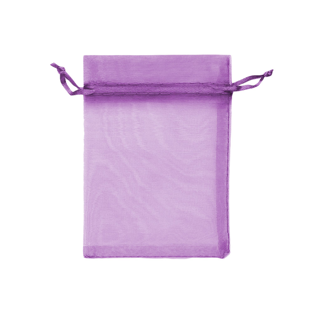 Мешочек из органзы 15 х 20 см светло-фиолетовый Мешочек из органзы 15 х 20 см светло-фиолетовый