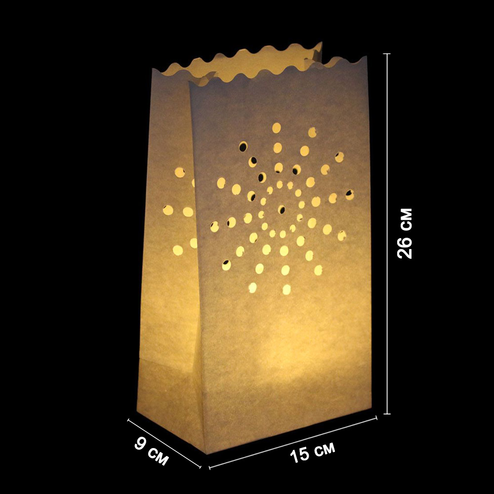 Светящийся пакет "Солнце" 26 х 9 х 15