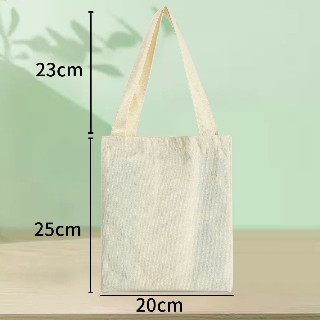 Сумка шоппер из хлопка  20х25 см Сумка шоппер из хлопка  20х25 см