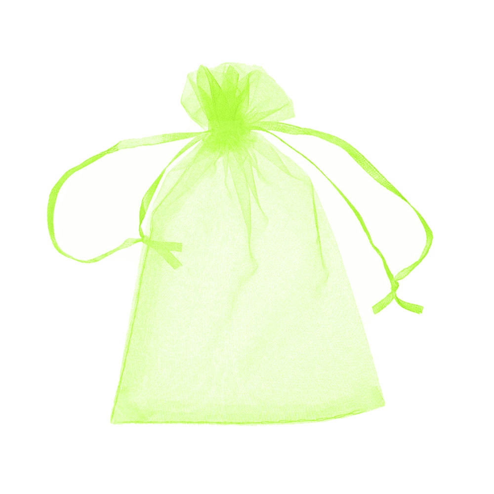 Мешочек из органзы 20 х 30 см салатовый Мешочек из органзы 20 х 30 см салатовый