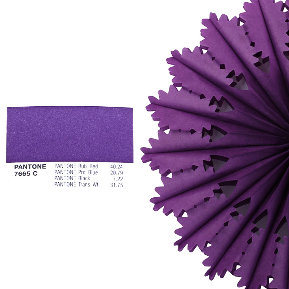 Снежинка ажурная 40 см фиолетовый Снежинка ажурная 40 см фиолетовый