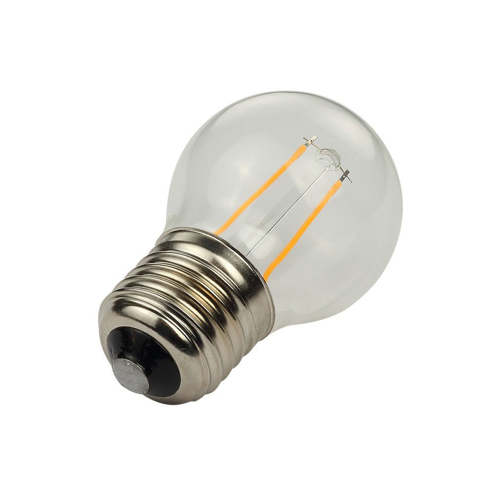 Лампа филаментная G45 E27 W2 K2200 Лампа филаментная G45 E27 W2 K2200