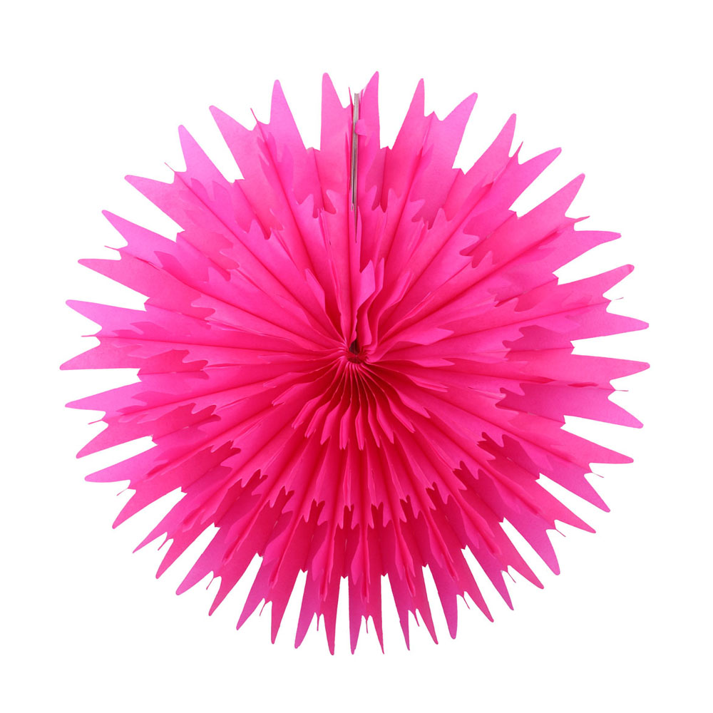 Снежинка обьемная 40 см амарантовый Снежинка обьемная 40 см амарантовый