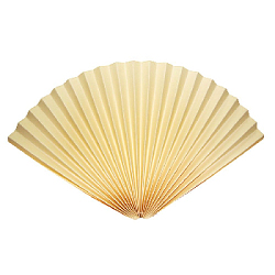 Веер-гармошка 160г/м 70 см, айвори