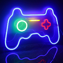 Cветильник LED NEON "Джойстик" 41 х 28 см, от USB