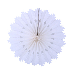 Снежинка ажурная 30 см белый