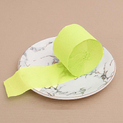 Крепированная лента 4,5 см х 25 м, лайм